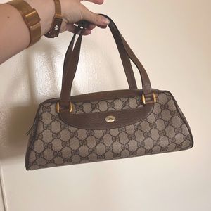 Gucci vintage Y2K barrel Boston shoulder bag